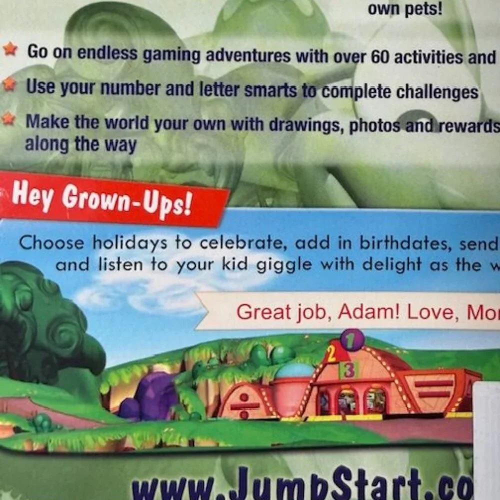Jumpstart 3D Virtual World The Legend of Grizzly McGuffin PC CD-ROM Software
